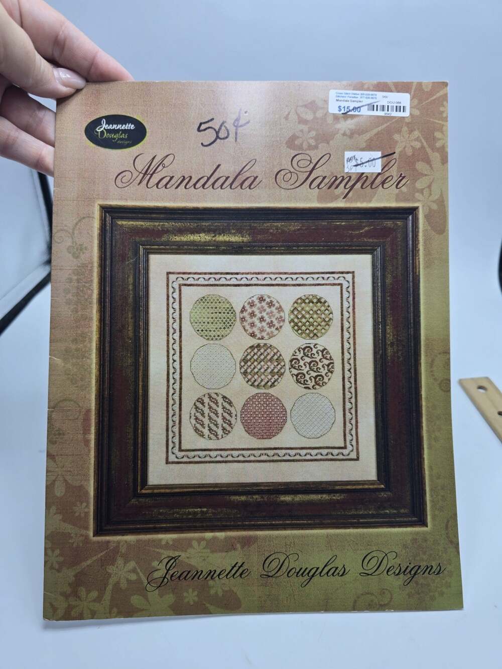 Jeanette Douglas Designs Mandala Sampler Counted Cross Stitch Pattern